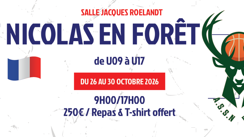 Camp à Saint Nicolas en Fôret du 26 au 30 octobre 2026