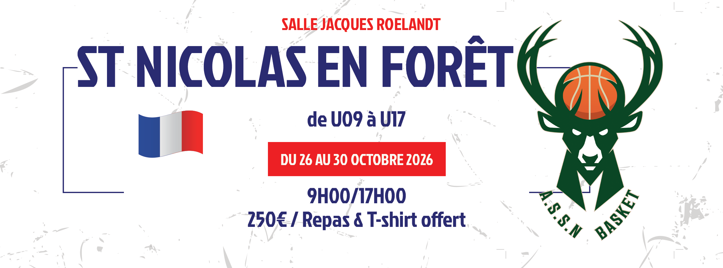 Camp à Saint Nicolas en Fôret du 26 au 30 octobre 2026
